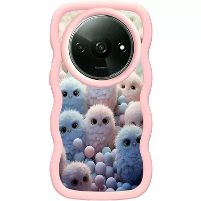 Чохол TPU Cloudy Pictures для Xiaomi Redmi A3 / Poco C61 4G Owls