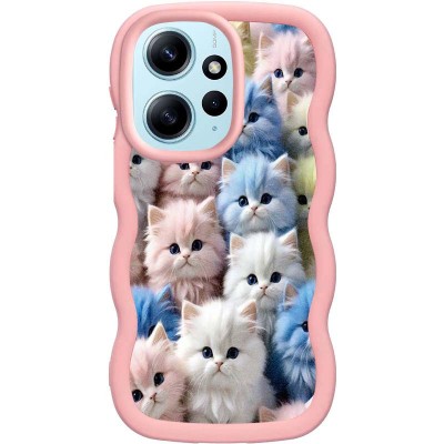 Чохол TPU Cloudy Pictures для Xiaomi Redmi Note 12 4G Kittens
