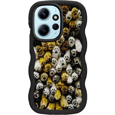 Чохол TPU Cloudy Pictures для Xiaomi Redmi Note 12 4G Paws