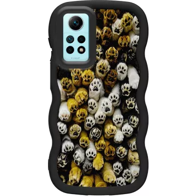 Чохол TPU Cloudy Pictures для Xiaomi Redmi Note 12 Pro 4G Paws