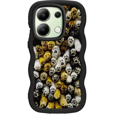 Чохол TPU Cloudy Pictures для Xiaomi Redmi Note 13 4G Paws