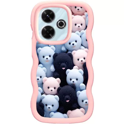 Чохол TPU Cloudy Pictures для Xiaomi Redmi Note 14 5G Bears