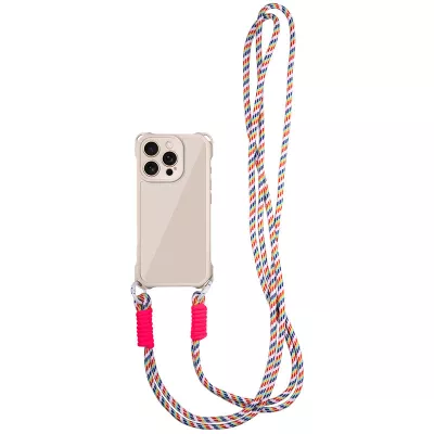 Чохол TPU CrossBody with straps для Apple iPhone 14 Pro (6.1") Antique White