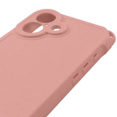 Чохол TPU CrossBody with straps для Apple iPhone 16 (6.1") Pink