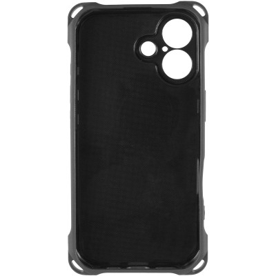 Чохол TPU CrossBody with straps для Apple iPhone 16 Plus (6.7") Black