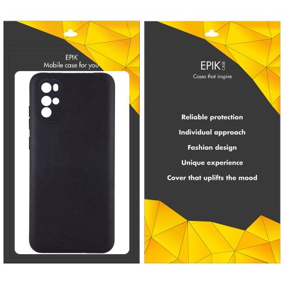 Чохол TPU Epik Black Full Camera для Motorola Moto G22 Чорний