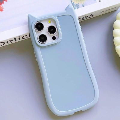 Чохол TPU GETMAN Cat with straps для Apple iPhone 15 Pro (6.1") Blue Чохол TPU GETMAN Cat with straps для Apple iPhone 15 Pro (6.1") Blue