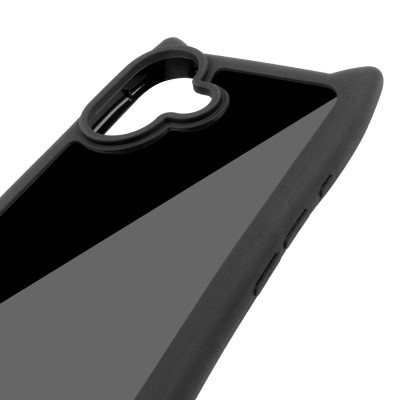 Чохол TPU GETMAN Cat with straps для Apple iPhone 16 (6.1") Black Чохол TPU GETMAN Cat with straps для Apple iPhone 16 (6.1") Black