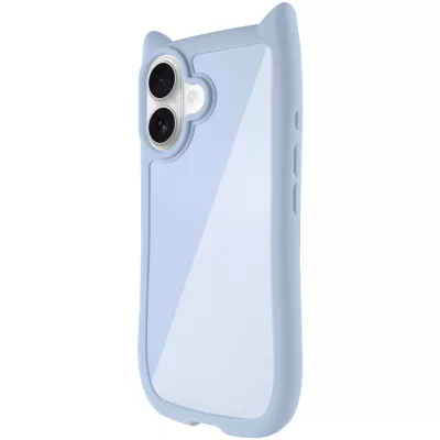 Чохол TPU GETMAN Cat with straps для Apple iPhone 16 (6.1") Blue