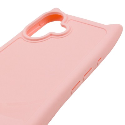 Чохол TPU GETMAN Cat with straps для Apple iPhone 16 Plus (6.7") Pink