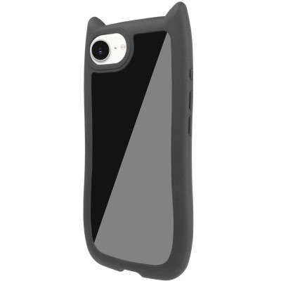 Чохол TPU GETMAN Cat with straps для Apple iPhone 16e (6.1") Black
