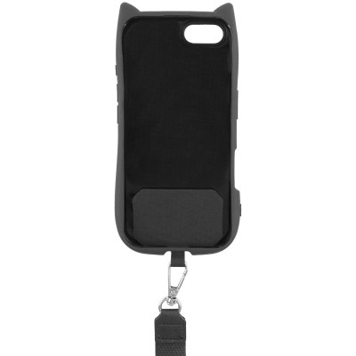 Чохол TPU GETMAN Cat with straps для Apple iPhone 7 / 8 / SE (2020) (2022) (4.7") Black