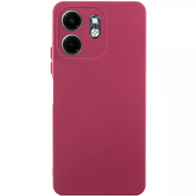 Чохол TPU GETMAN Liquid Silk Full Camera для Infinix Smart 9 4G / Hot 50i Бордовий / Marsala