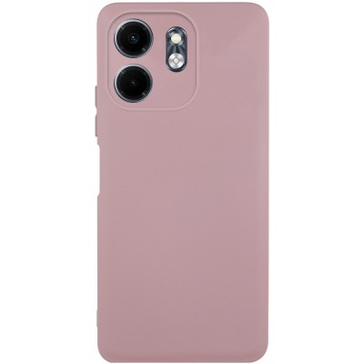 Чохол TPU GETMAN Liquid Silk Full Camera для Infinix Smart 9 4G / Hot 50i Рожевий / Pink Sand