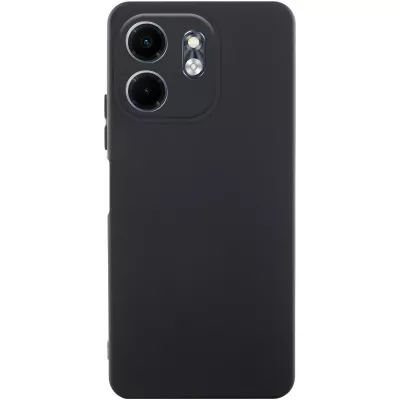 Чохол TPU GETMAN Liquid Silk Full Camera для Infinix Smart 9 4G / Hot 50i Чорний / Black