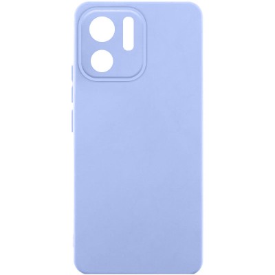 Чохол TPU GETMAN Liquid Silk Full Camera для Motorola Edge 40 Бузковий / Light purple