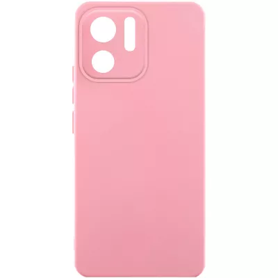 Чохол TPU GETMAN Liquid Silk Full Camera для Motorola Edge 40 Рожевий / Pink