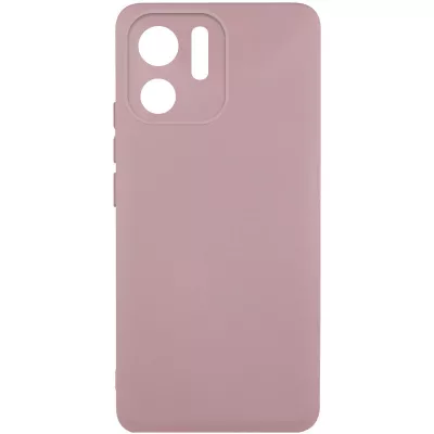 Чохол TPU GETMAN Liquid Silk Full Camera для Motorola Edge 40 Рожевий / Pink Sand