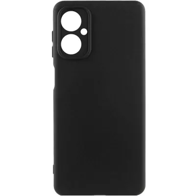 Чохол TPU GETMAN Liquid Silk Full Camera для Motorola Moto G14 Чорний / Black