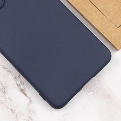 Чохол TPU GETMAN Liquid Silk Full Camera для Motorola Moto G32 Синій / Midnight Blue
