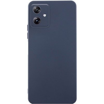 Чохол TPU GETMAN Liquid Silk Full Camera для Motorola Moto G54 Синій / Midnight Blue