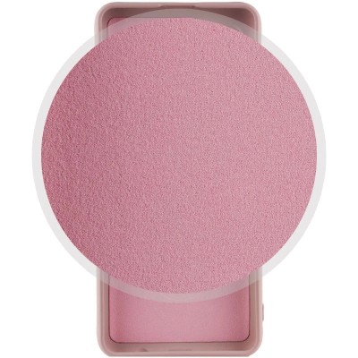 Чохол TPU GETMAN Liquid Silk Full Camera для Motorola Moto G72 Рожевий / Pink Sand