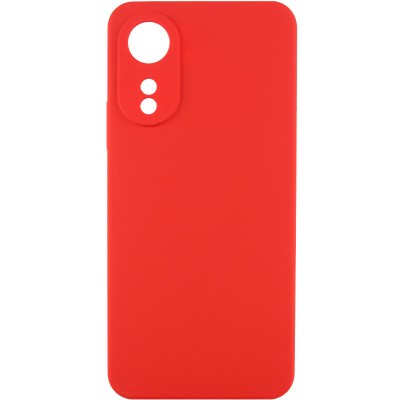Чохол TPU GETMAN Liquid Silk Full Camera для Oppo A78 4G Червоний / Red