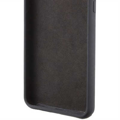 Чохол TPU GETMAN Liquid Silk Full Camera для Oppo A78 4G Чорний / Black