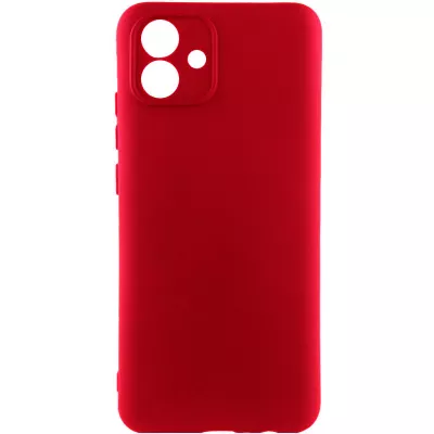 Чохол TPU GETMAN Liquid Silk Full Camera для Samsung Galaxy A04 Червоний / Red