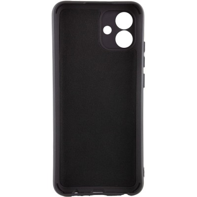 Чохол TPU GETMAN Liquid Silk Full Camera для Samsung Galaxy A05 Чорний / Black
