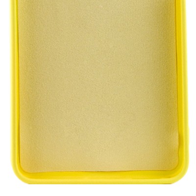 Чохол TPU GETMAN Liquid Silk Full Camera для Samsung Galaxy A05s Жовтий / Flash