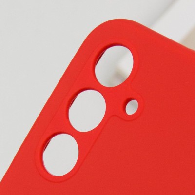 Чохол TPU GETMAN Liquid Silk Full Camera для Samsung Galaxy A05s Червоний / Red