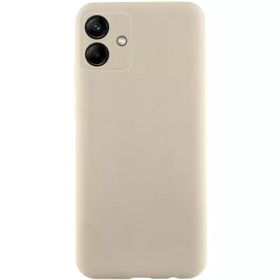 Чохол TPU GETMAN Liquid Silk Full Camera для Samsung Galaxy A06 Песочный / Sand