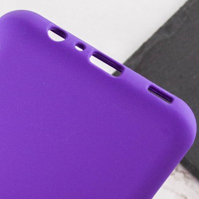 Чохол TPU GETMAN Liquid Silk Full Camera для Samsung Galaxy A06 Фіолетовий / Purple