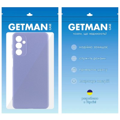 Чохол TPU GETMAN Liquid Silk Full Camera для Samsung Galaxy A15 4G/5G / M15 5G Бузковий / Dasheen Чохол TPU GETMAN Liquid Silk Full Camera для Samsung Galaxy A15 4G/5G / M15 5G Бузковий / Dasheen