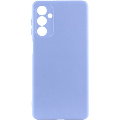 Чохол TPU GETMAN Liquid Silk Full Camera для Samsung Galaxy A16 4G/5G Бузковий / Light purple