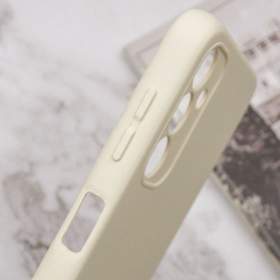 Чохол TPU GETMAN Liquid Silk Full Camera для Samsung Galaxy A16 4G/5G Песочный / Sand