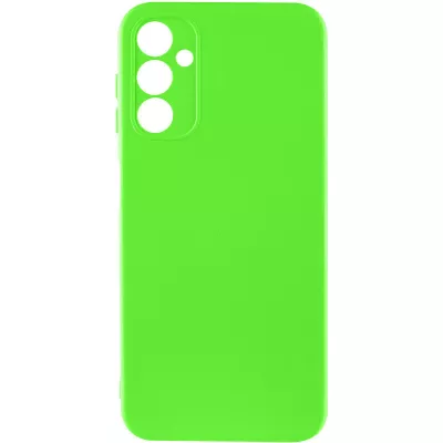 Чохол TPU GETMAN Liquid Silk Full Camera для Samsung Galaxy A16 4G/5G Салатовий / Neon Green