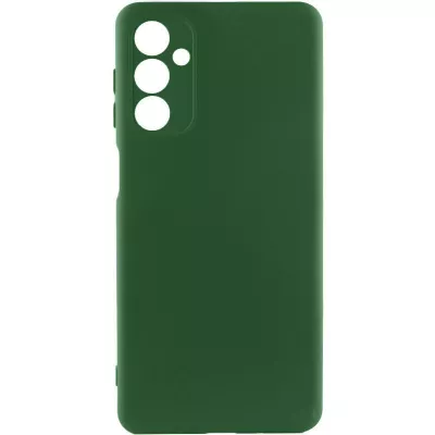 Чохол TPU GETMAN Liquid Silk Full Camera для Samsung Galaxy A26 5G Зелений / Dark green
