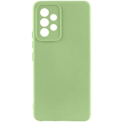 Чохол TPU GETMAN Liquid Silk Full Camera для Samsung Galaxy A32 4G Зелений / Pistachio Чохол TPU GETMAN Liquid Silk Full Camera для Samsung Galaxy A32 4G Зелений / Pistachio