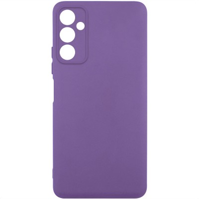 Чохол TPU GETMAN Liquid Silk Full Camera для Samsung Galaxy A34 5G Фіолетовий / Amethyst