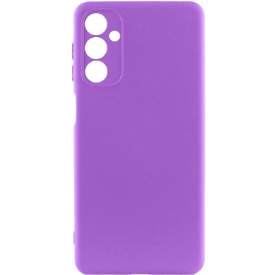 Чохол TPU GETMAN Liquid Silk Full Camera для Samsung Galaxy A34 5G Фіолетовий / Purple Чохол TPU GETMAN Liquid Silk Full Camera для Samsung Galaxy A34 5G Фіолетовий / Purple