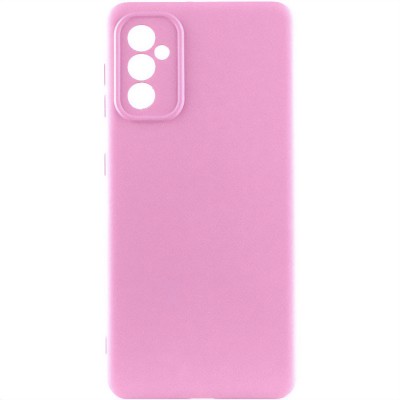 Чохол TPU GETMAN Liquid Silk Full Camera для Samsung Galaxy A35 Рожевий / Pink