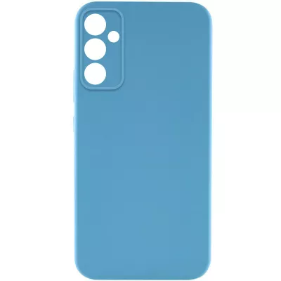 Чохол TPU GETMAN Liquid Silk Full Camera для Samsung Galaxy A36 5G Блакитний / Blue