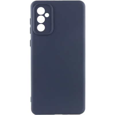 Чохол TPU GETMAN Liquid Silk Full Camera для Samsung Galaxy A36 5G Синій / Midnight Blue