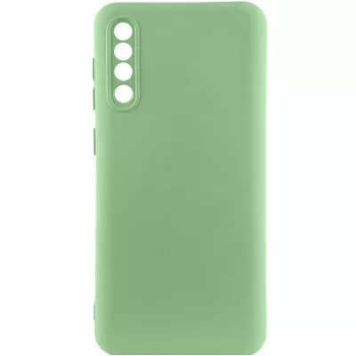 Чохол TPU GETMAN Liquid Silk Full Camera для Samsung Galaxy A50 (A505F) / A50s / A30s Зелений / Pistachio