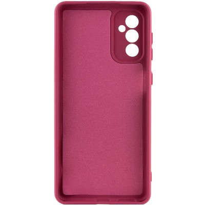 Чохол TPU GETMAN Liquid Silk Full Camera для Samsung Galaxy A55 Бордовий / Marsala
