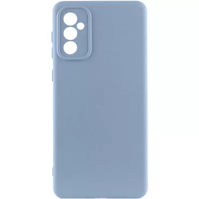 Чохол TPU GETMAN Liquid Silk Full Camera для Samsung Galaxy A56 5G Блакитний / Lilac Blue