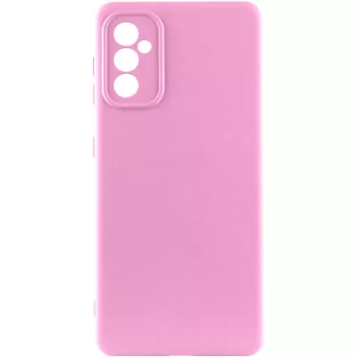 Чохол TPU GETMAN Liquid Silk Full Camera для Samsung Galaxy A56 5G Рожевий / Pink
