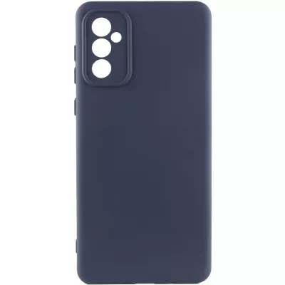 Чохол TPU GETMAN Liquid Silk Full Camera для Samsung Galaxy A56 5G Синій / Midnight Blue